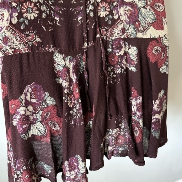 EUC Free People Intimately Free Dobby Dot Flounce Hem Slip Dress XS - Picture 8 of 13